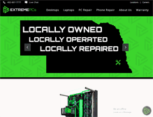 Tablet Screenshot of extremepcs.com